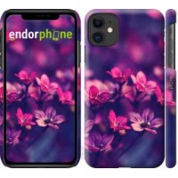 Чохол для iPhone 11 Пурпурові квіти 2719m-1722