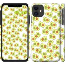 Чохол для iPhone 11 Веселі авокадо 4799m-1722