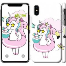 Чехол для iPhone X Crown Unicorn 4660m-1050