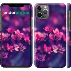 Чохол для iPhone 11 Pro Пурпурові квіти 2719c-1788