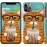 Чохол для iPhone 11 Pro Max Зеленоокий кіт в окулярах 4054m-1723