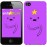 Чехол для iPhone 4s Adventure Time. Lumpy Space Princess 1122c-12