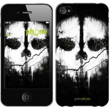 Чехол для iPhone 4 Call of Duty череп 150c-15