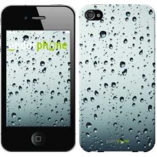 Чехол для iPhone 4s Стекло в каплях 848c-12