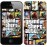 Чохол для iPhone 4s GTA 5. Collage 630c-12
