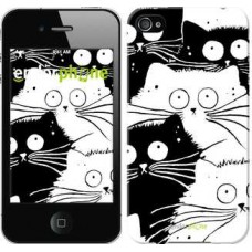 Чохол для iPhone 4 Коти v2 3565c-15