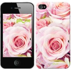 Чехол для iPhone 4s Розы 525c-12