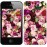 Чехол для iPhone 4s Розы и пионы 2875c-12