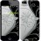 Чохол для iPhone SE Квіти на чорно-білому тлі 840c-214