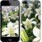 Чохол для iPhone 5s Білі лілії 2686c-21