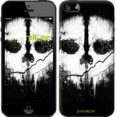 Чехол для iPhone 5s Call of Duty череп 150c-21