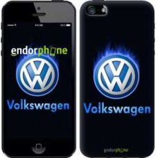 Чохол для iPhone SE Volkswagen. Fire logo 3141c-214