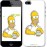 Чохол для iPhone SE Замислений Гомер. Сімпсони 1234c-214