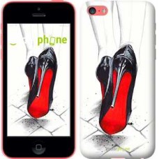 Чехол для iPhone 5c Devil Wears Louboutin 2834c-23