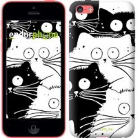 Чохол для iPhone 5c Коти v2 3565c-23