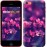Чохол для iPhone 5c Пурпурові квіти 2719c-23