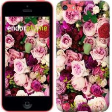 Чохол для iPhone 5c Троянди і півонії 2875c-23