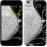 Чохол для iPhone 6 Квіти на чорно-білому тлі 840c-45
