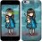Чохол для iPhone 6s Дівчинка з зайчиком 915c-90