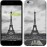 Чохол для iPhone 6s Чорно-біла Ейфелева вежа 842c-90