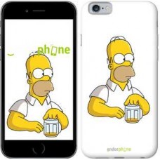Чохол для iPhone 6 Замислений Гомер. Сімпсони 1234c-45