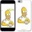 Чохол для iPhone 6s Замислений Гомер. Сімпсони 1234c-90