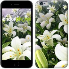 Чохол для iPhone 6 Plus Білі лілії 2686c-48
