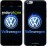Чохол для iPhone 6 Plus Volkswagen. Fire logo 3141c-48