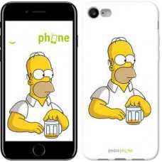 Чохол для iPhone 7 Замислений Гомер. Сімпсони 1234c-336