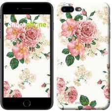 Чохол для iPhone 7 Plus квіткові шпалери v1 2293c-337