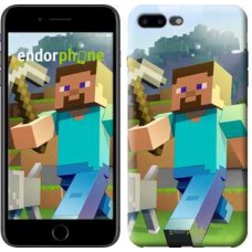 Чехол для iPhone 7 Plus Minecraft 4 2944c-337
