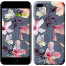 Чохол для iPhone 7 Plus Намальовані квіти 2714c-337