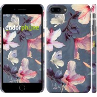 Чохол для iPhone 8 Plus Намальовані квіти 2714m-1032