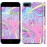Чохол для iPhone 8 Plus Рожева галактика 4146m-1032