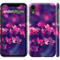 Чохол для iPhone XR Пурпурові квіти 2719c-1560