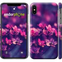 Чохол для iPhone XS Пурпурові квіти 2719m-1583