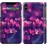 Чохол для iPhone XS Max Пурпурові квіти 2719m-1557