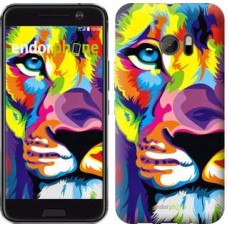 Чохол для HTC 10 Різнобарвний лев 2713m-464