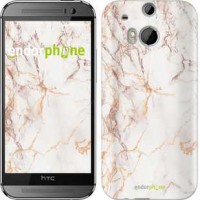 Чохол для HTC One M8 Білий мармур 3847c-30