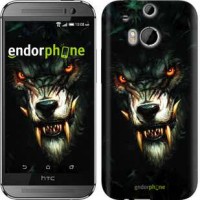 Чохол для HTC One M8 Диявольський вовк 833c-30