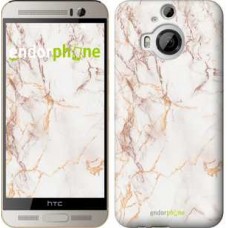 Чохол для HTC One M9 Plus Білий мармур 3847u-134