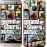 Чохол для HTC One M9 Plus GTA 5. Collage 630u-134
