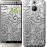Чохол для HTC One M9 Plus Металевий візерунок 1015u-134