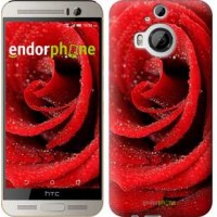 Чохол для HTC One M9 Plus Червона троянда 529u-134
