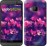 Чохол для HTC One M9 Пурпурові квіти 2719u-129