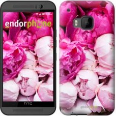 Чохол для HTC One M9 Рожеві півонії 2747u-129