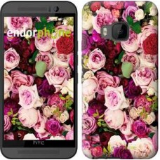 Чохол для HTC One M9 Троянди і півонії 2875u-129