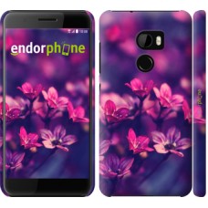 Чохол для HTC One X10 Пурпурові квіти 2719m-995