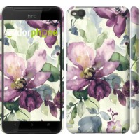 Чохол для HTC One X9 Квіти аквареллю 2237m-783