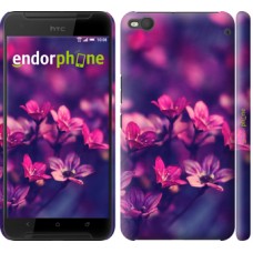 Чохол для HTC One X9 Пурпурові квіти 2719m-783